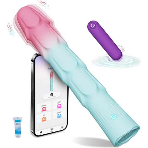 Vibrator wand set with bullet vibrator(ZEROCHU 7Ge)